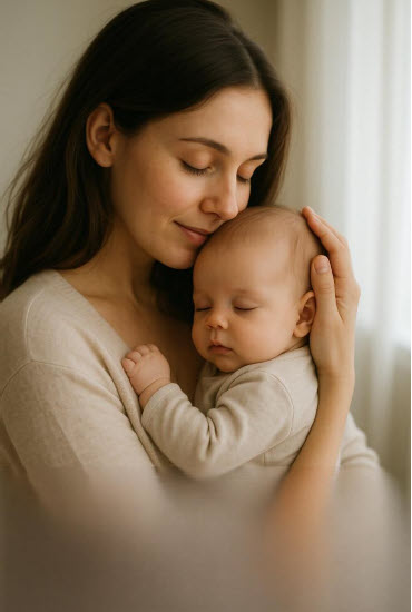 Wenn Babys ihre Mütter erriechen