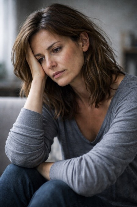 Es fühlt sich an, als liefe im Hintergrund etwas Dauerndes mit.